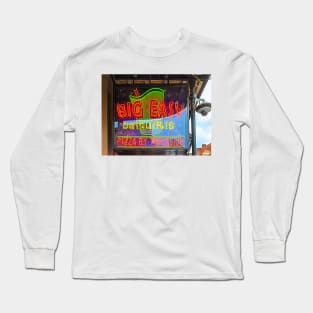 Big Easy Daiquiris and Pizza Bourbon Street Long Sleeve T-Shirt